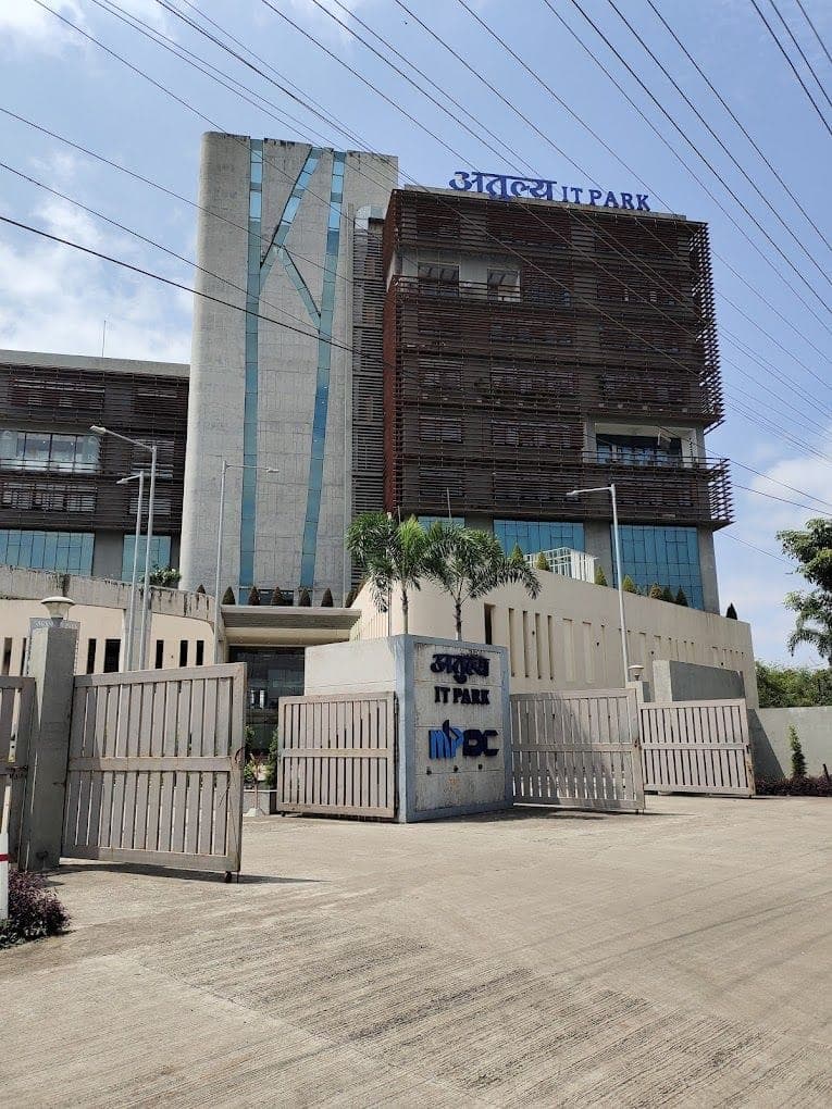 Atulya IT Park building, home of the Cyber Impulse Indore office