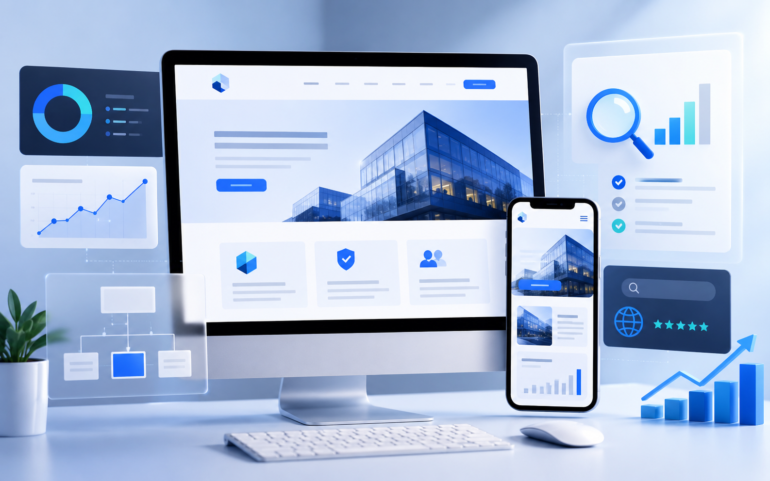 SEO-Ready Website Development Checklist for Modern Businesses blog cover image by Cyber Impulse Software Solutions